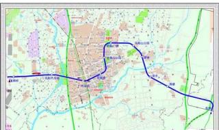 广州地铁九号线路图