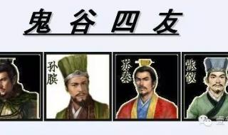 鬼谷子八个徒弟顺序